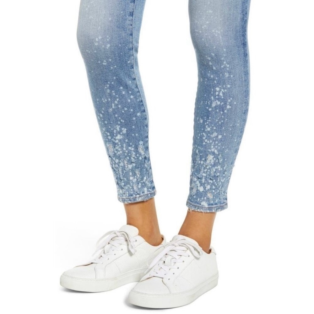 DL1961 Florence Mid-Rise Instasculpt Ankle Skinny Jeans Venice‎ Blue Size 29 - Picture 4 of 12